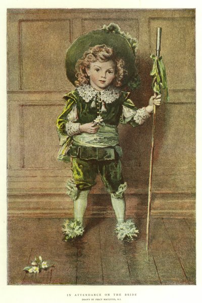 In Attendance on the Bride by Percy Macquoid
